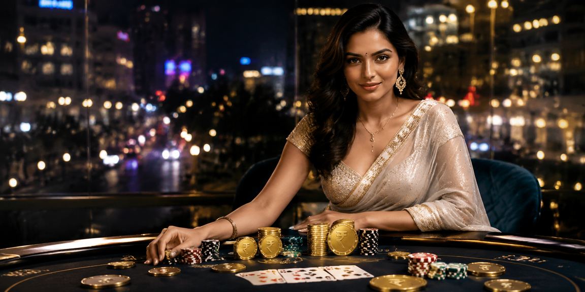 Players enjoying poker in Bangalore MG Road