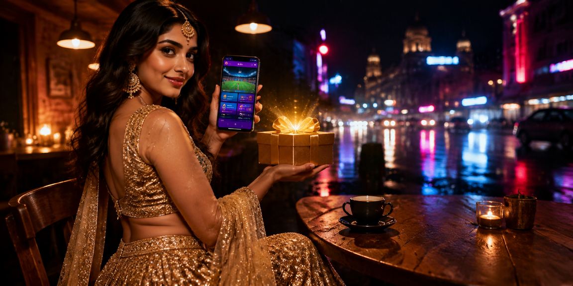 Young player playing Teen Patti on smartphone in Mumbai